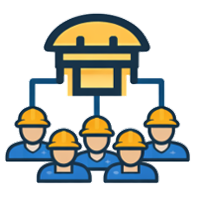 Cluster model icon